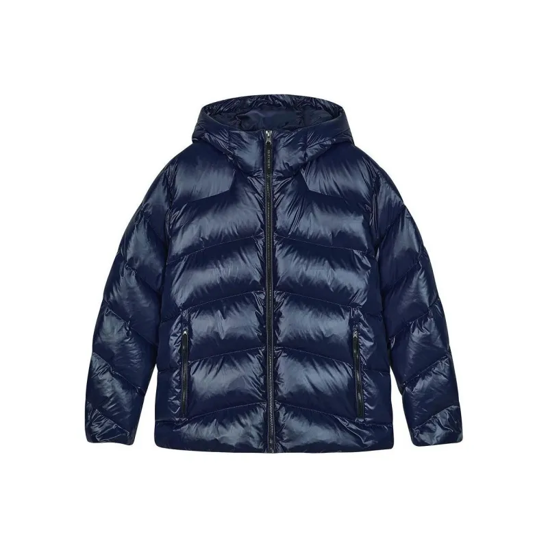 Skechers Down Jacket Men's Dark Blue Black-0