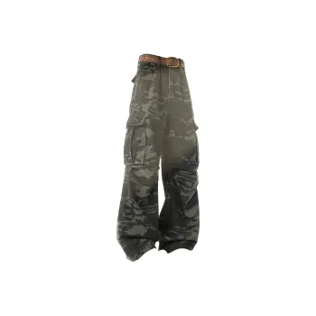 EYEUNDERSTAND Jeans Unisex Camouflage