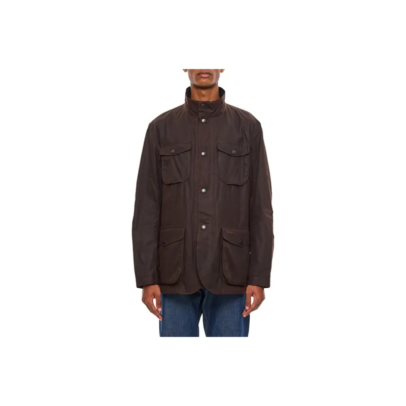 BARBOUR Ogston Waxed Cotton Jacket-0