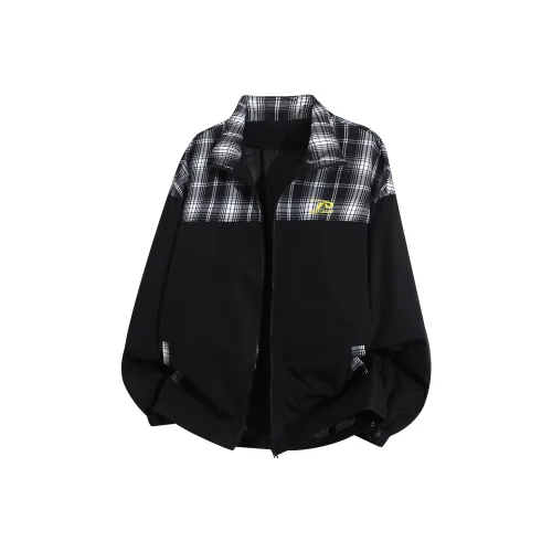T&D JOJO Jackets Coats Unisex Black