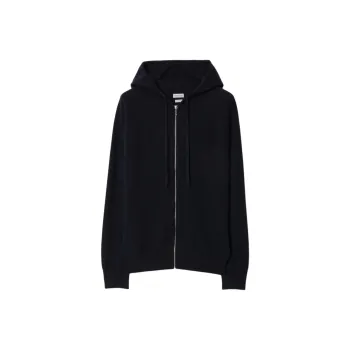 Burberry Cashmere Zip up Hoodie