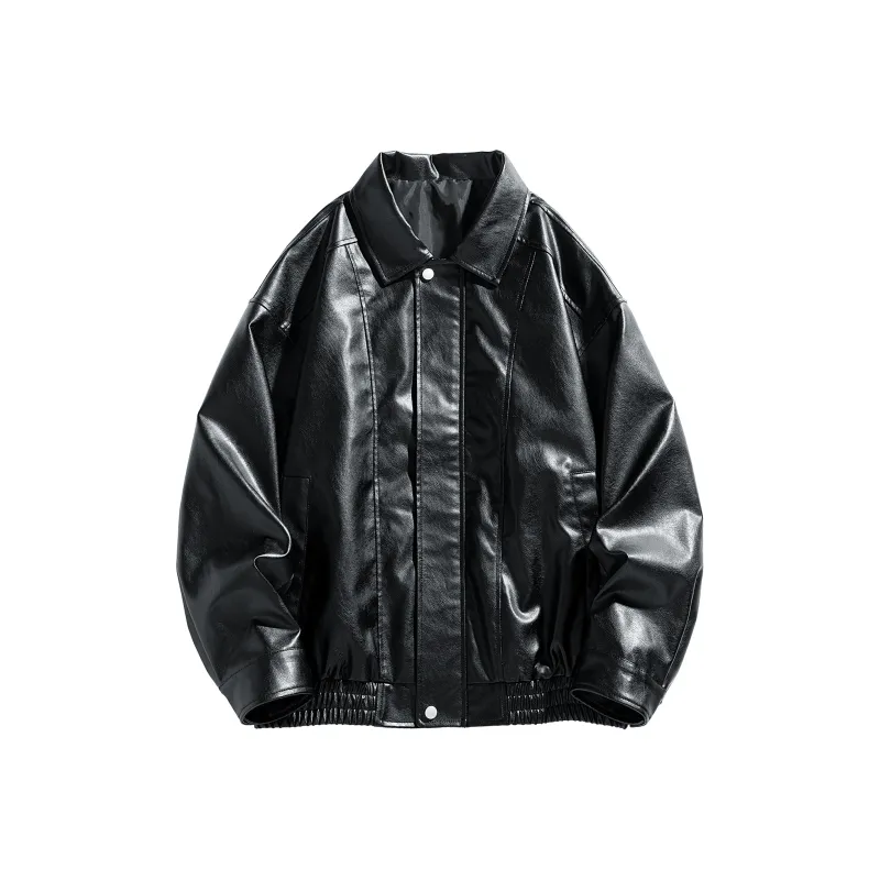 GDRX Leather Jacket Coat Unisex-4