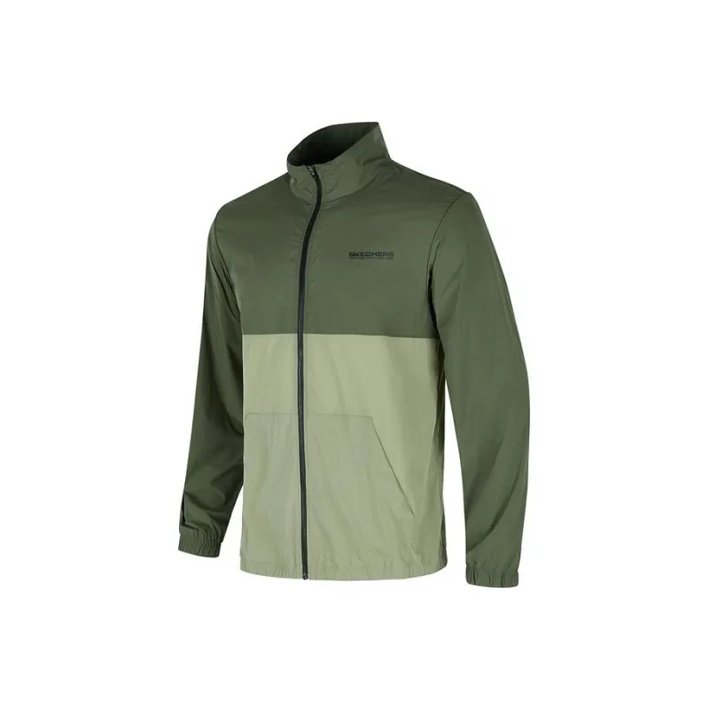 Skechers Jackets Coats Men's Dark Ink Green-0