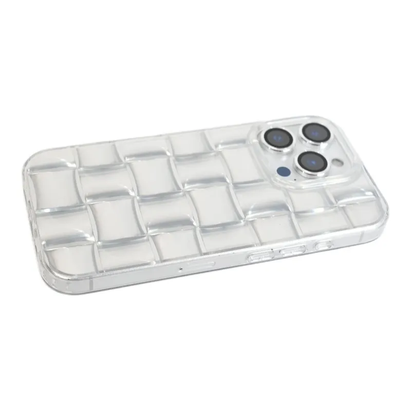 Sopi Acrylic Material Multicolor Small Block Phone Cases Compatible With IPhone 16/15 Pro Max/Apple 13/14 Pro/Max-3