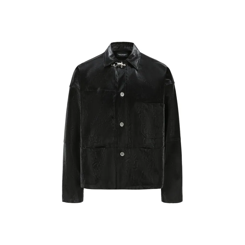 TERRA INCOGNITA Leather Jackets Unisex-0
