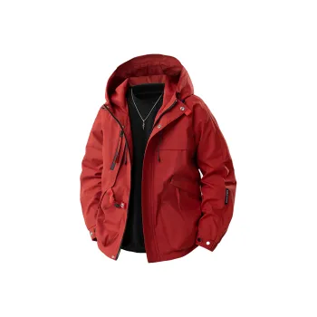 GDRX Jackets Coats Unisex Sandy Salt Red