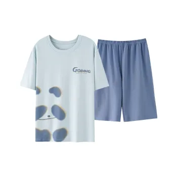 MIIOW Cool One Summer Series Pajama Set Men's Sky Blue