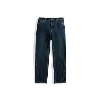 PEACEBIRD MEN Jeans Men Dark Denim Blue, Batch 1