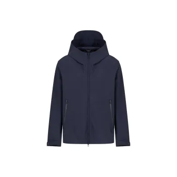 EMPORIO ARMANI Travel Essentials Water repellent Nylon Hooded Blouson