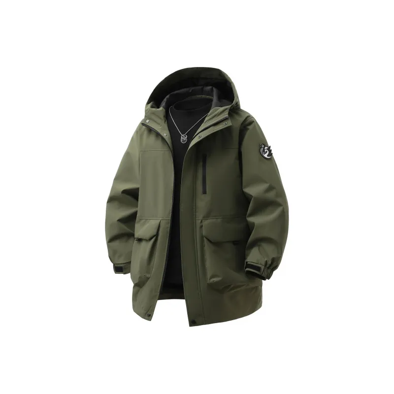 JIMI&JONS Jackets Coats Unisex Black-2