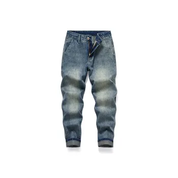 HANDAIWEI Jeans Unisex Blue