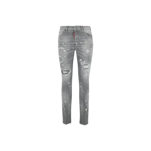 DSQUARED 2 SS24 Jeans Men's Light Gray