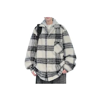 NEAR HERE Jackets Coats Unisex Rose