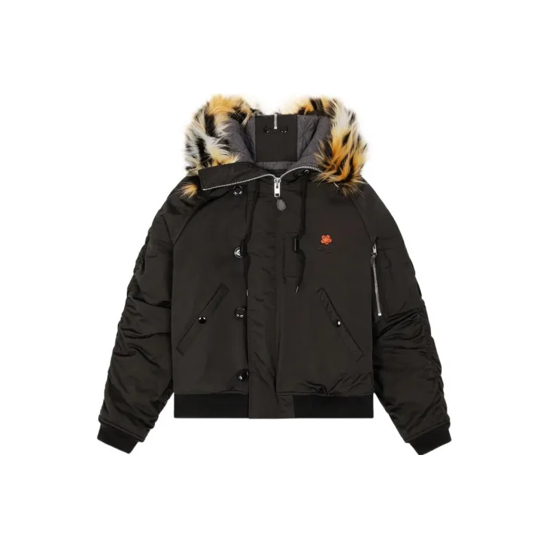 KENZO Short Hooded Parka-0