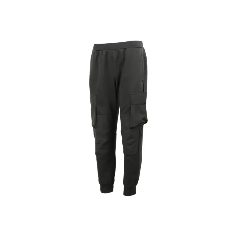 Adidas Knitted Sweatpants Men Dark Gray-0