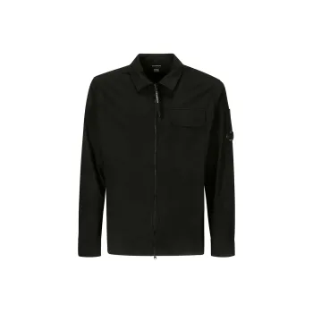 C.P.Company Gabardine Zip up Overshirt