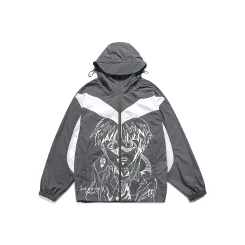 Guuka Trench Coats Men Gray