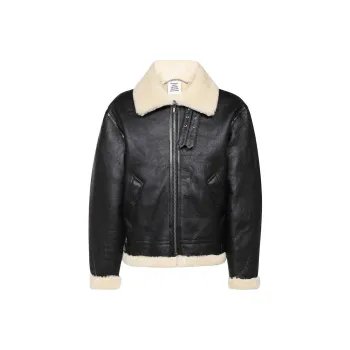 Vetements Leather Jackets Men Black