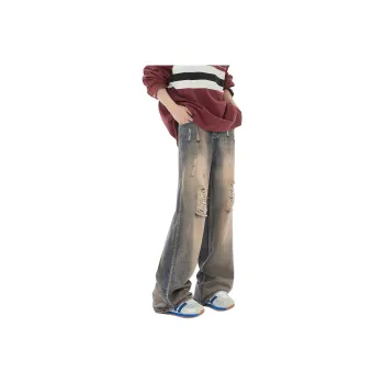 DANGERTIGER Jeans Unisex Vintage Blue