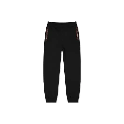 Alexander McQueen Knitted Sports Pants Men's Black