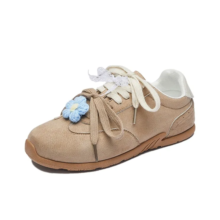 BINGO DUCK Slip Resistant Cushioning And Breathable Low Top Skateboard Shoes Women's-32