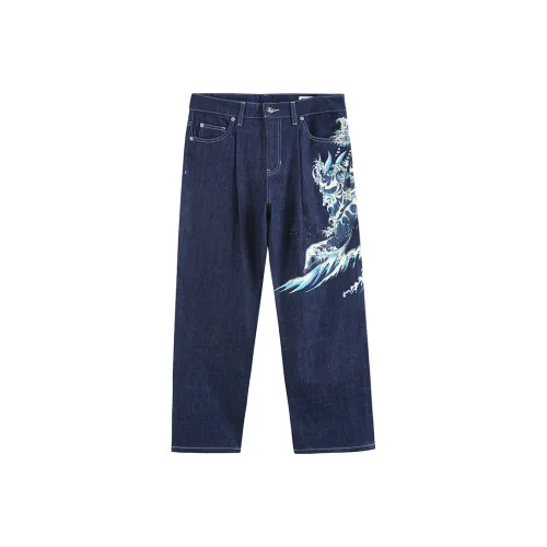 ONIARAI FW22 Straight Jeans Men's Blue