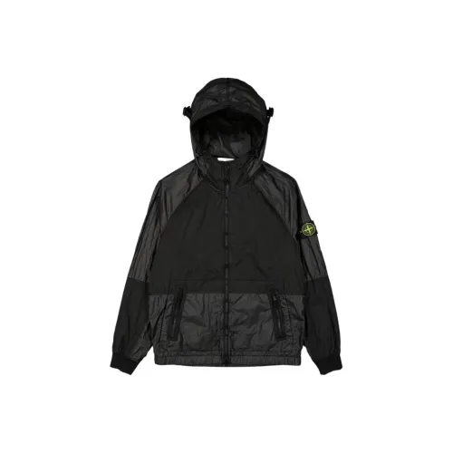 STONE ISLAND Jackets Coats Men's Black
