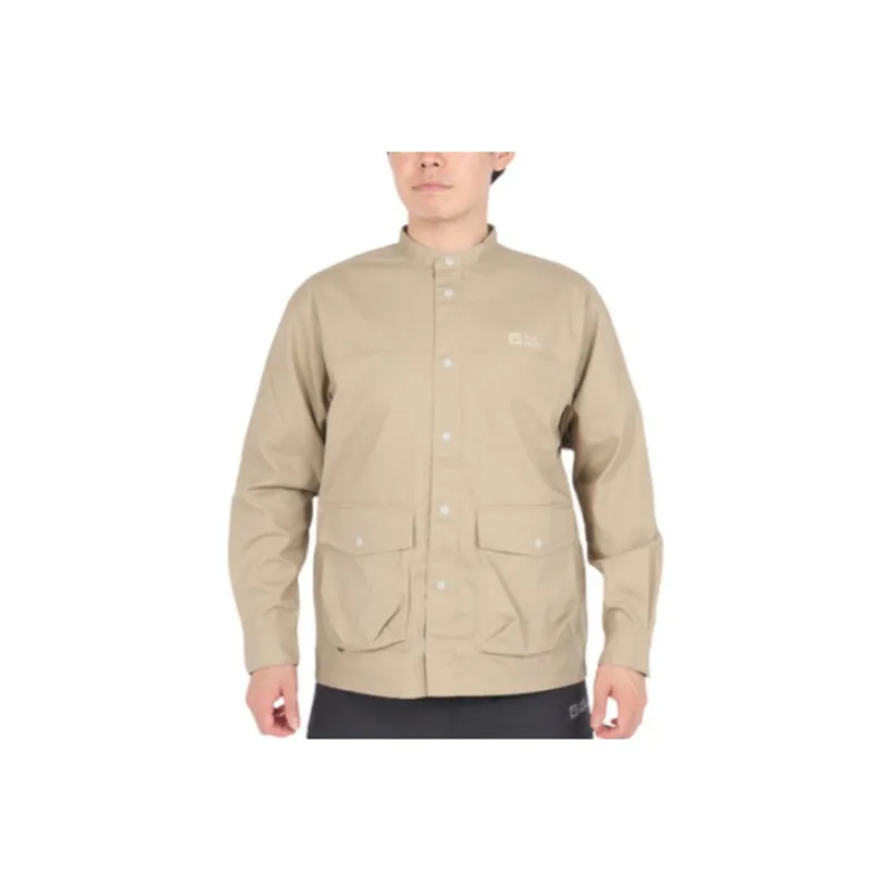 Jack Wolfskin Jackets Coats Men's Light Umber-0