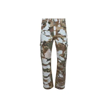 AMIRI Camo Boro Repair Straight Jean