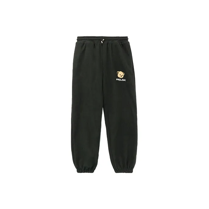 FRLMK Thickened Casual Pants Unisex Black-0
