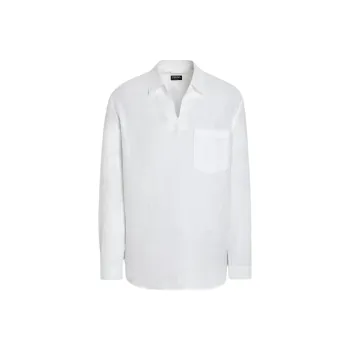 Ermenegildo Zegna Oasi Lino Polo Shirt