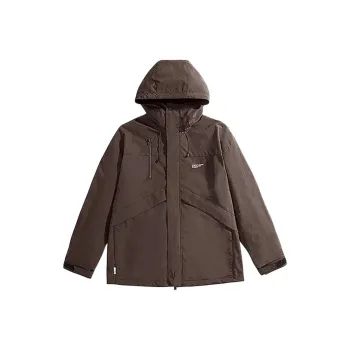 PEACEBIRD MEN Eye C Collaboration Series Jackets & Coats Men's Coffee