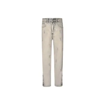 COOLALPACA Jeans Winter Unisex Yellow Mud Denim