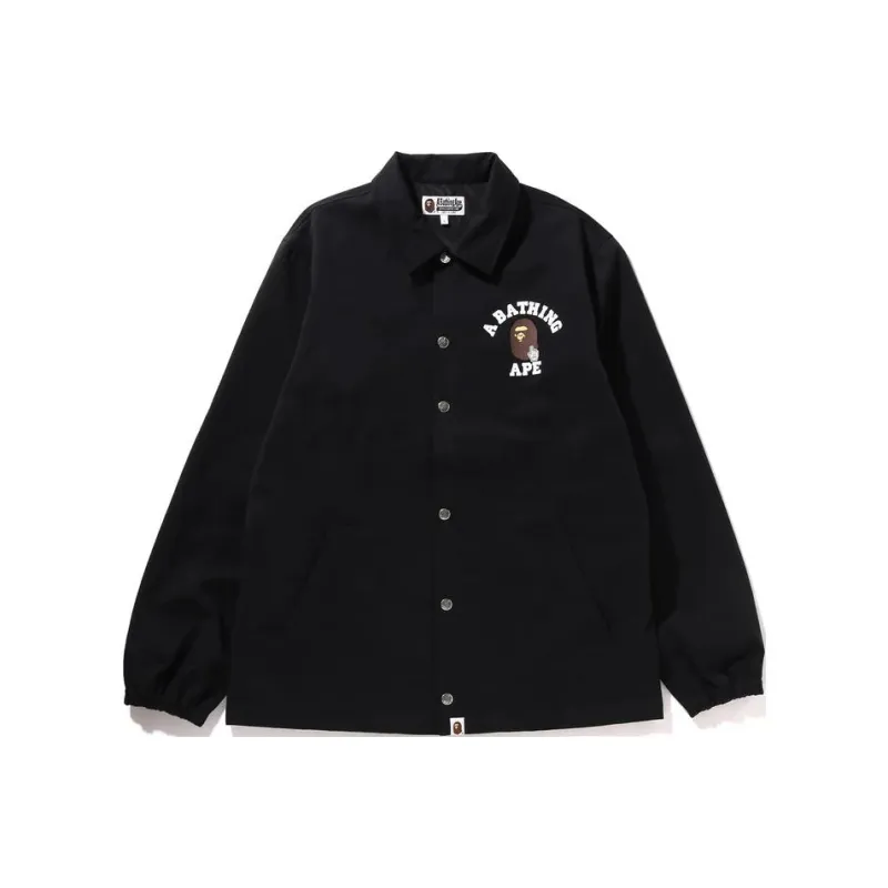 A BATHING APE Go Ape Pointer College Coach Jacket-2