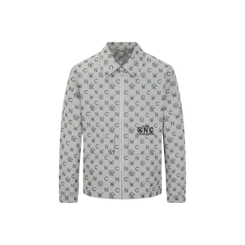 C'N'C New Order & Classics Series Jacket Men's White Pattern