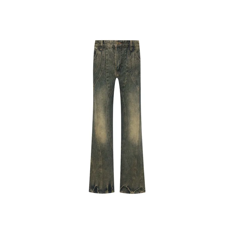 COOLALPACA Jeans Unisex Vintage Blue-0