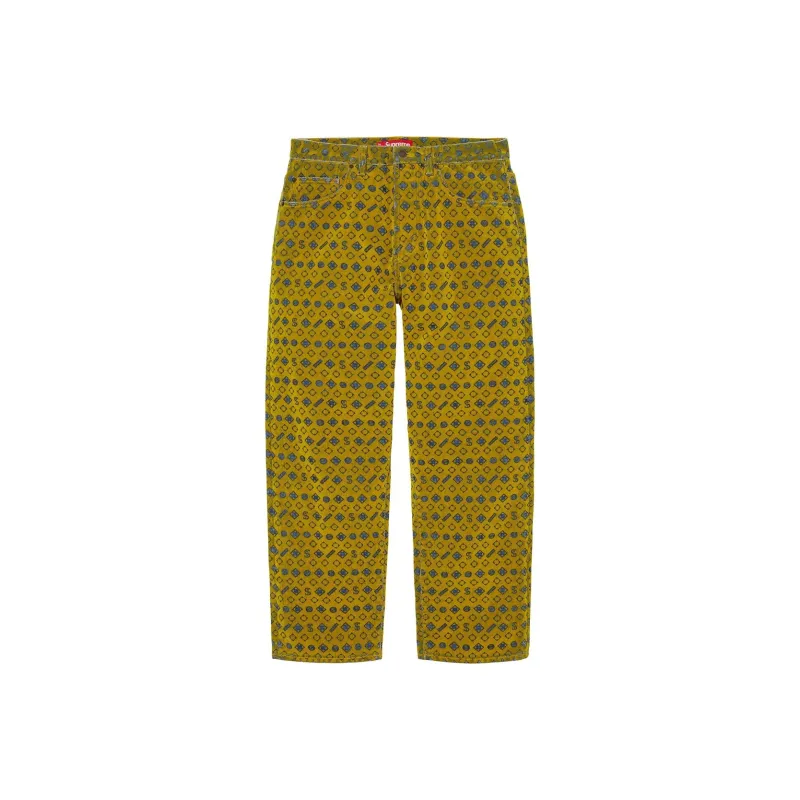 Supreme Flocked Loose Fit Jean-0