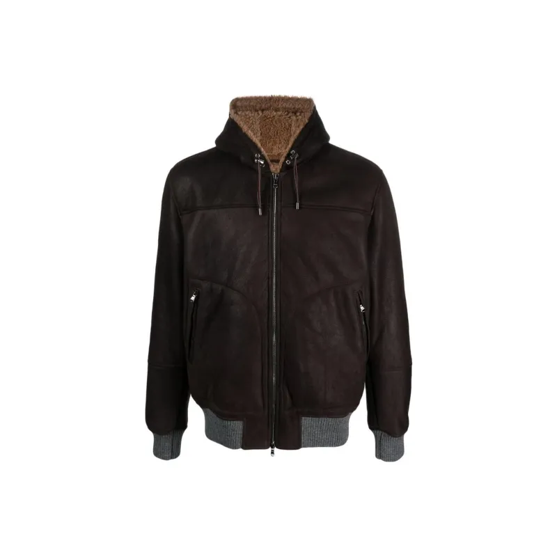 BARBA Leather Jackets Men-4