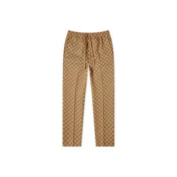 GUCCI GG Running Casual Pants Men's Camel