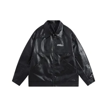 GOOSELIAR Leather Jackets Coats Unisex