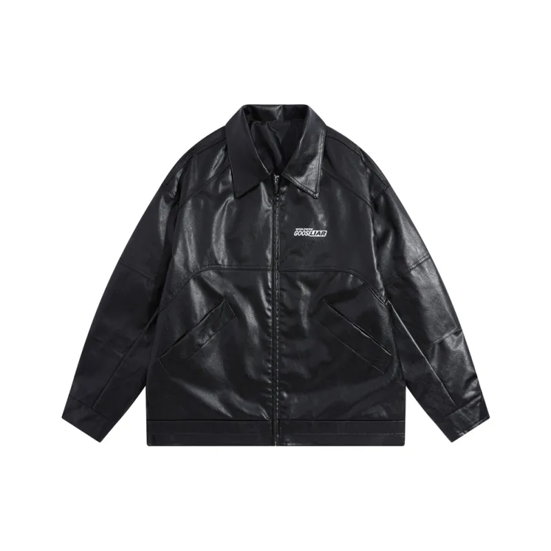 GOOSELIAR Leather Jackets Coats Unisex-0