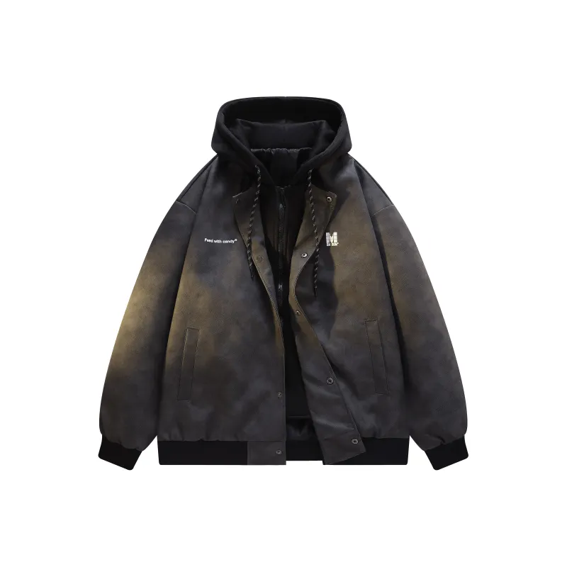 OM NOM Jackets Coats Unisex Black-0