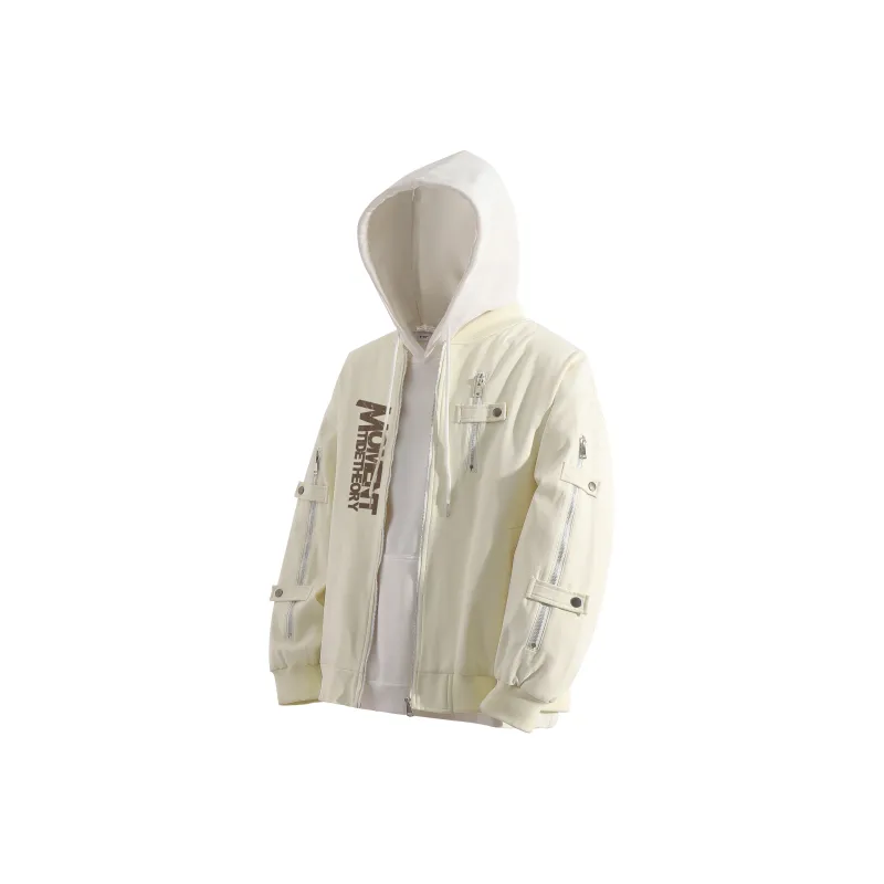 TITH Jackets Coats Unisex Burgundy-5