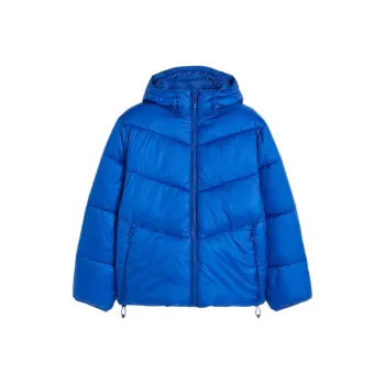 H&M Puffer Jacket Men's Bright Blue
