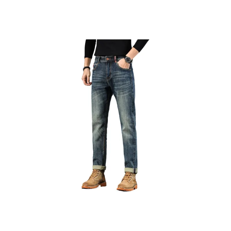 Devanro Jeans Men Blue-0