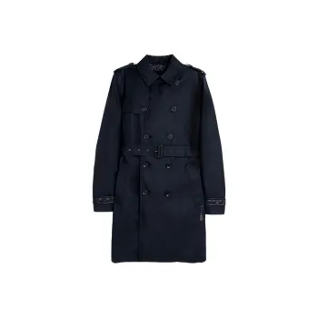 COACH SS23 Trench Coat Men's Black