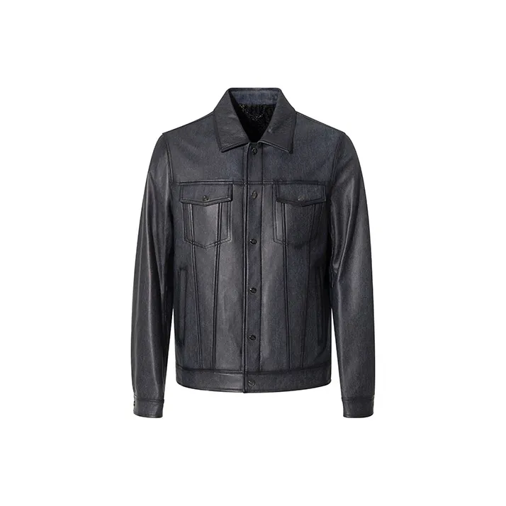 RARE Leather Jackets Men-0