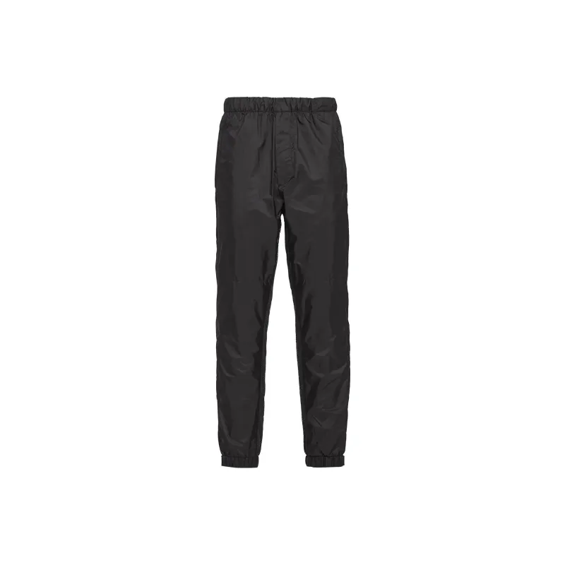 PRADA FW22 Knitted Sports Pants Men's Black-0