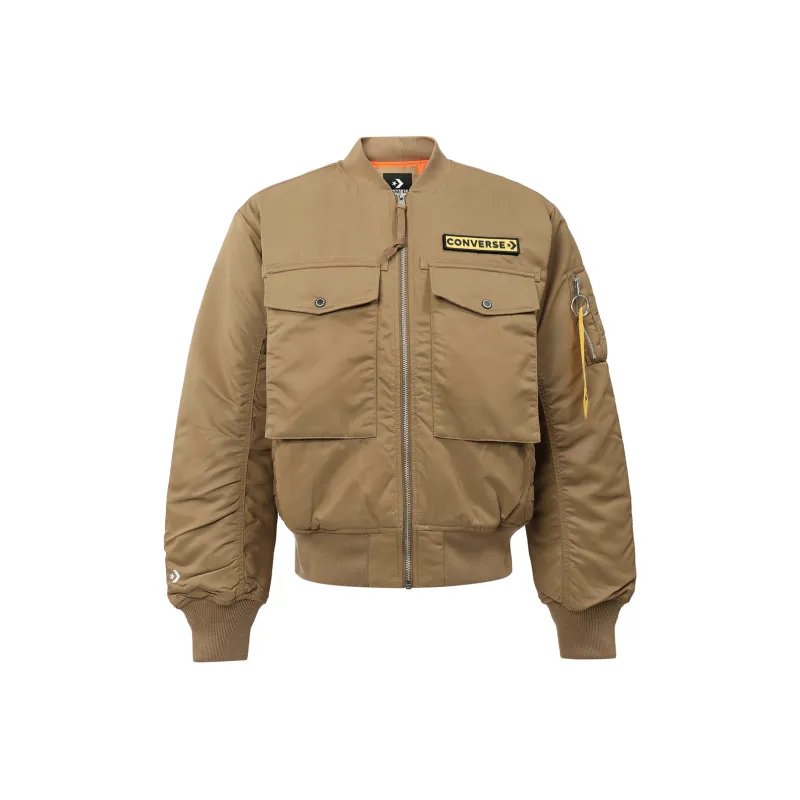 Converse Puffer Jacket Unisex Khaki-0