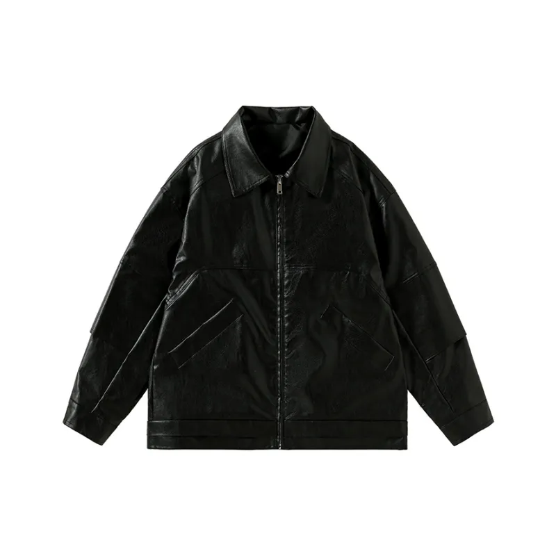 MOPE Leather Jackets Unisex-4